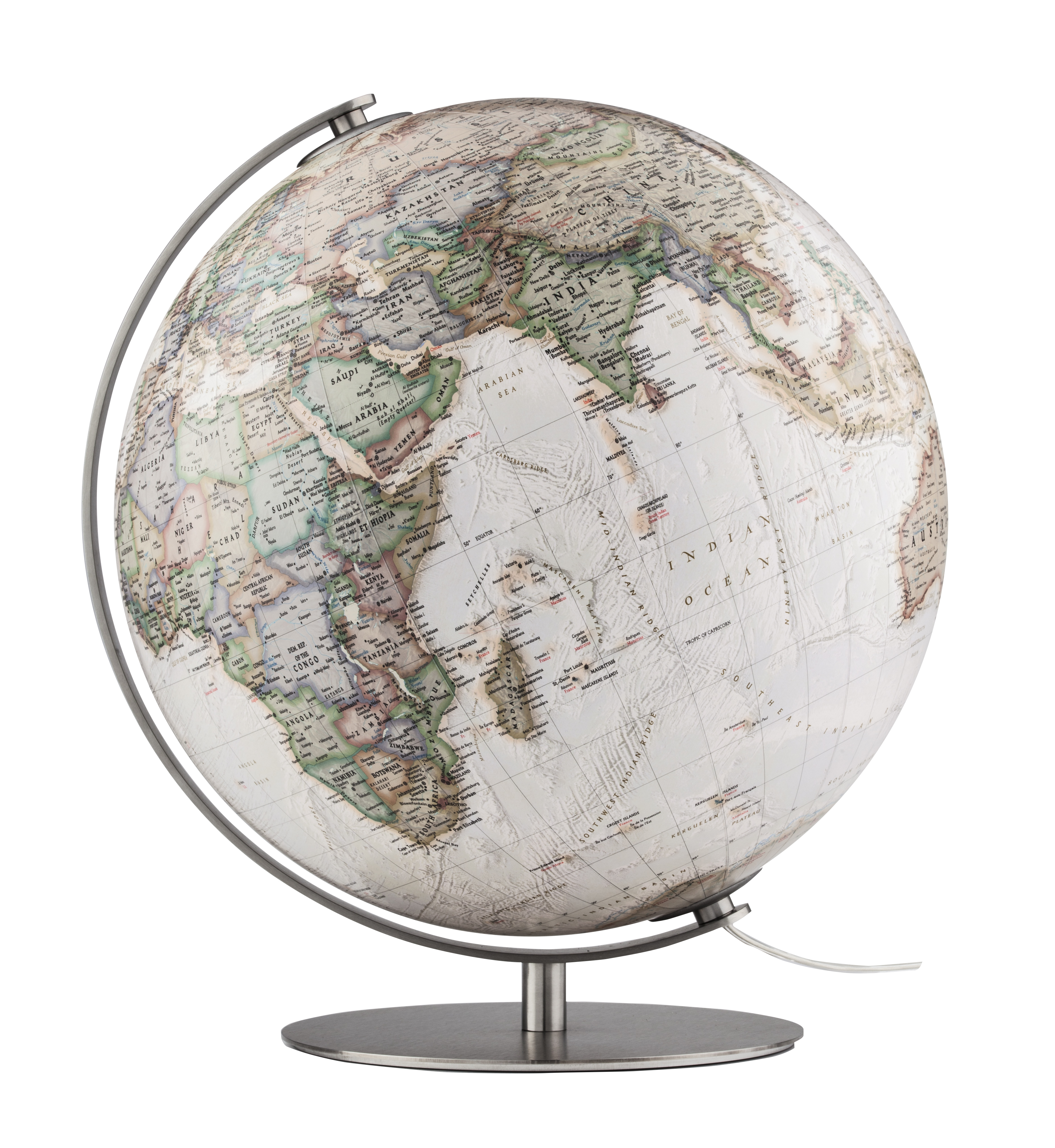 für Ihr 37cm Executive World Geographic Art Antik | National Tischglobus Design Onlineshop Globe Handkaschiert 3703 Globus - Erth Globus24.de Fusion Globen aller