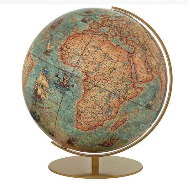 254071 Columbus Imperial Globus24 Antik Leuchtglobus Globe 